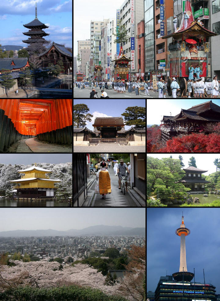 Fotomontage Kyoto