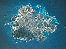 Satellitenbild von Antigua