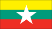 Flagge Myanmar