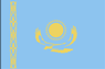 Flagge Kasachstan
