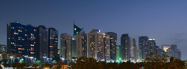 Skyline von Abu Dhabi