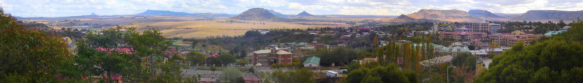 Blick auf Maseru