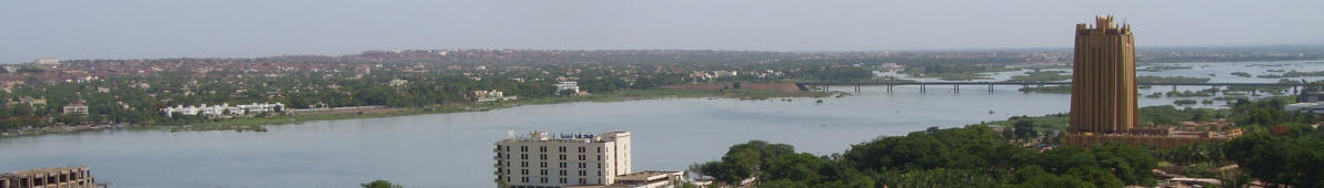 Blick auf Bamako