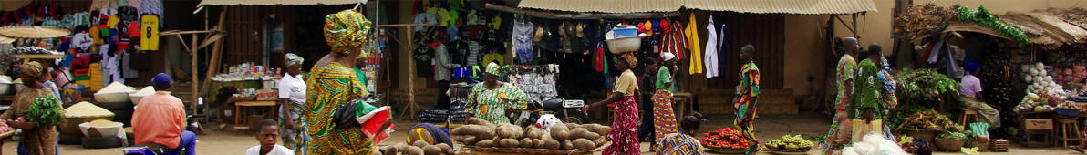 Der Ouando Markt in Porto Novo