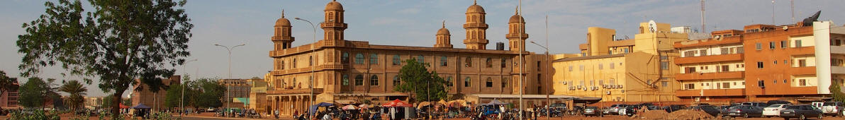 Eine Moschee in Ouagadougou