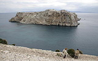 Foto der Petersilieninsel - Isla del Perejil