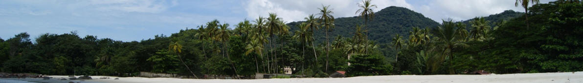 Strand nahe bei  Freetown