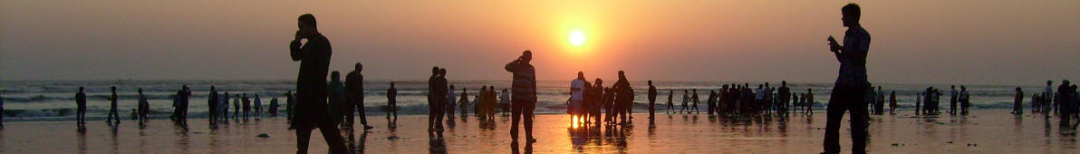 Strandaufnahme Cox's Bazar, Chittagong, Bangladesh