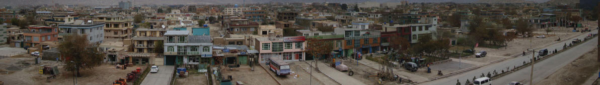 Panoramabild Kabul