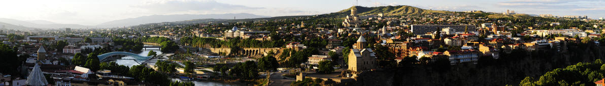 Blick auf Tiflis