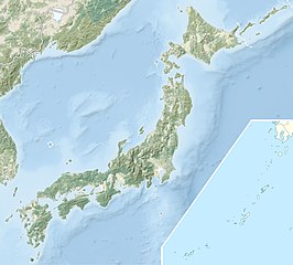 Topographische Karte Honshu