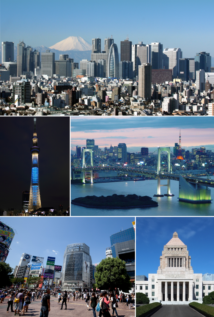 Fotomontage Tokio