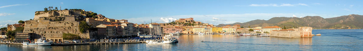 Bannerfoto  Portoferraio harbor