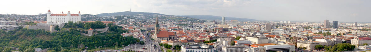Panoramablick Bratislava