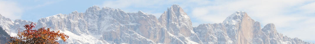 Blick auf die Dolomiten