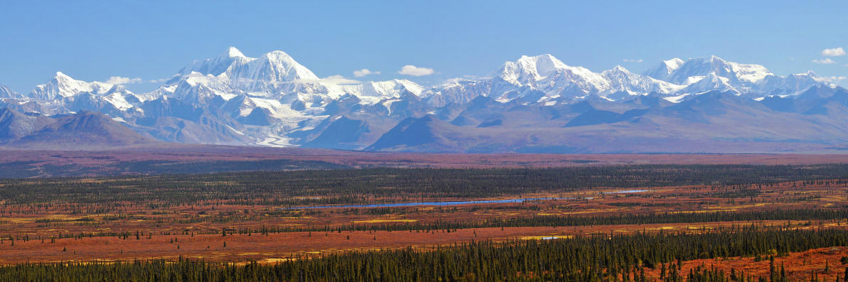 Panoramafoto Alaskakette