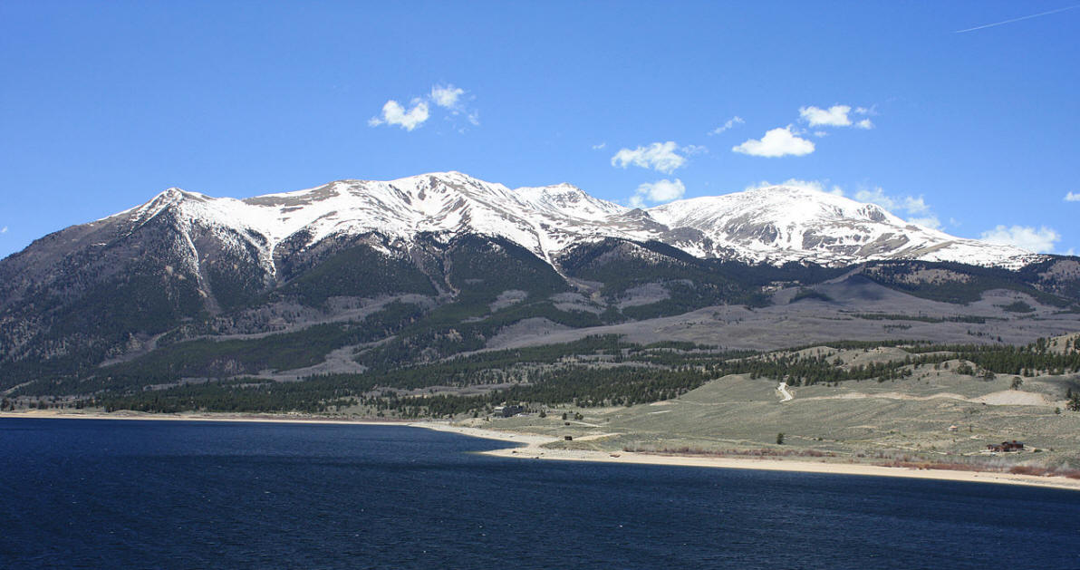 Der höchste Gipfel der Rocky Montains, Mount  Elbert