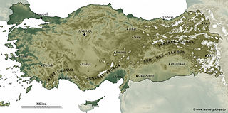 Übersichtskarte Taurusgebirge