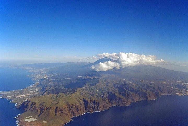 Luftbild von Teneriffa