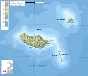 Topographische Karte