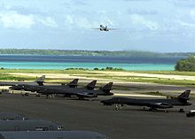 B1-Bomber auf Diego Garcia