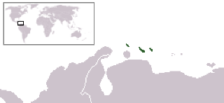Location of ABC islands (Lesser Antilles) (dark green)