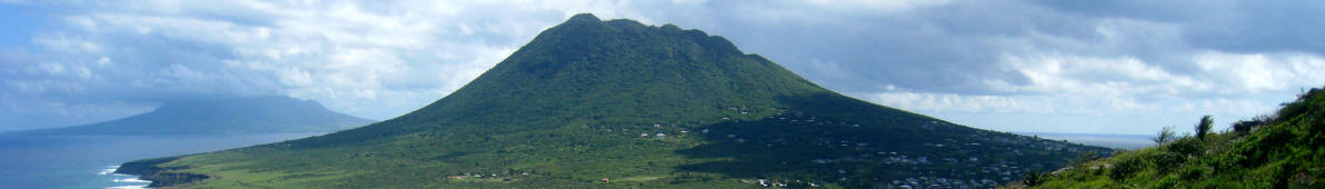 Der schlafende Vulkan The Quill auf Sint Eustatius