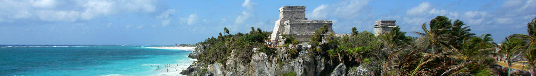 Der Tempel in Tulum, Yucatan Mexiko