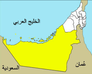 Karte von Abu Dhabi