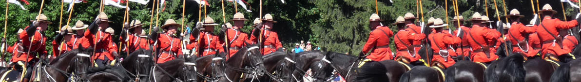 Kanada, Mounties Reiterstaffel