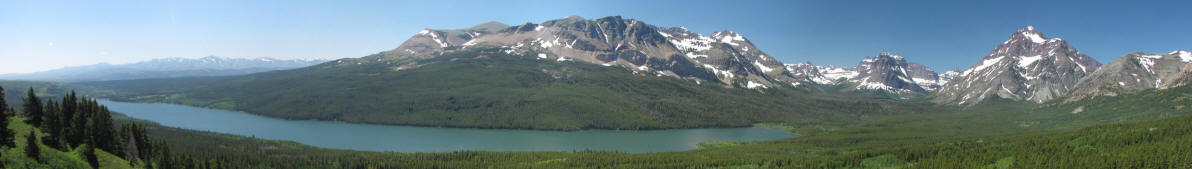 Bannerfoto Lower Two Medicine Lake