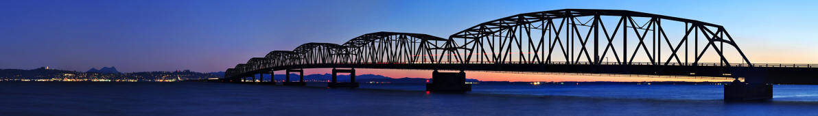Bannerfoto Astoria-Megler Bridge in Astoria, Oregon