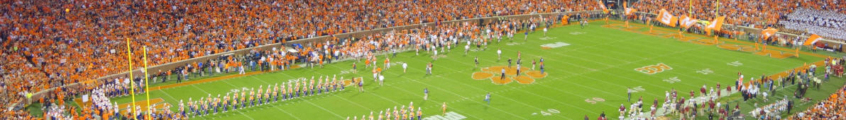  Clemson Memorial Stadium - Clemson University, Clemson, South Carolina, USA.