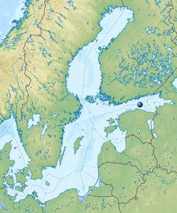 Lagekarte Finnischer Meerbusen