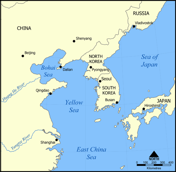 File:Bohai Sea map.png