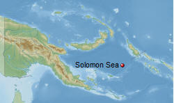 Lagekarte Salomonensee