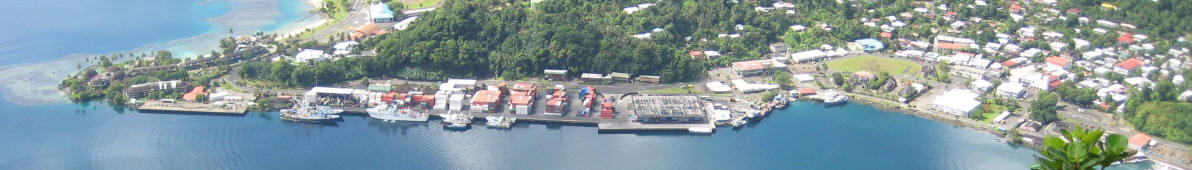 Blick auf Pago-Pago