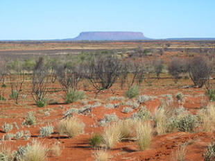 Mount Conner/Attila, a mesa between near Uluru