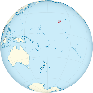 Karte von Johnston-Atoll