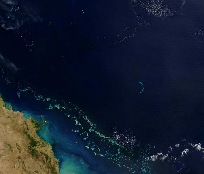 Coral Sea panorama