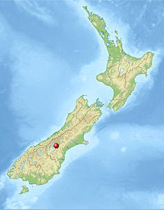 Lagekarte Südinsel