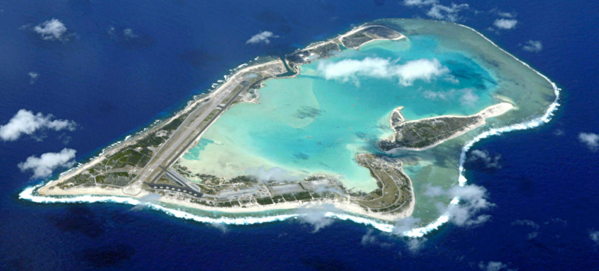 Luftaufnahme Wake Island