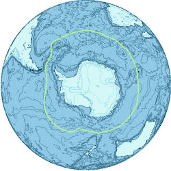 Antarktis Abgrenzung