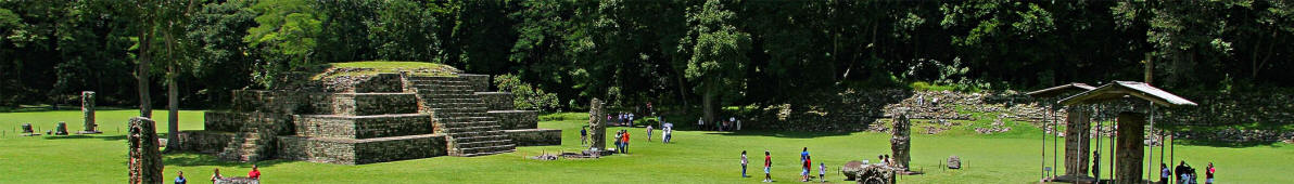 Maya-Ruinen in Copan, Honduras