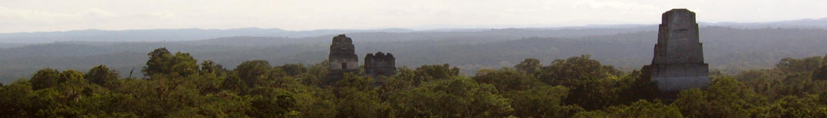 Panoramablick Tikal